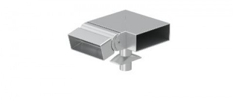 25X60 90 Derece Mafsallı Sol Dönüş (25x50